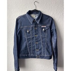 Preloved Hudson Signature Jean Jacket Dark Indigo (Size: Medium)